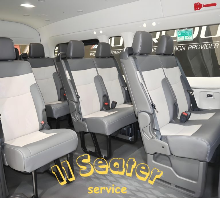 Toyota Hiace 11 seater.